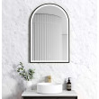 Otti LED Archie 900(H)x600(W) Metal Frame Mirror - White framed/ Black framed/ Gold framed