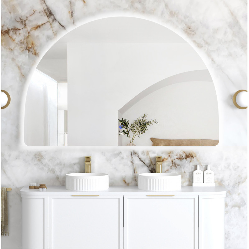 Otti LED Moonlight Archie 1000(H)x1500(W) Frameless Mirror - Frameless Otti LED Moonlight Archie 1000(H)x1500(W) Frameless Mirror - Frameless