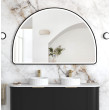 Otti LED Moonlight Archie 1000(H)x1500(W) Metal Frame Mirror - White framed/ Black framed/ Gold framed