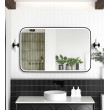 Otti LED Newport 1200(W)x750(H) Frame Mirror- Install Horizontal or Vertical - White framed/ Black framed/ Gold framed