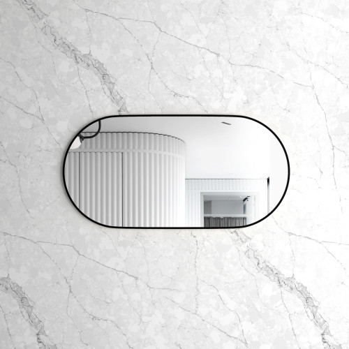 Otti Noosa 1200(W)x600(H) Frame Mirror- Install Horizontal or Vertical - White framed/ Black framed/ Gold framed