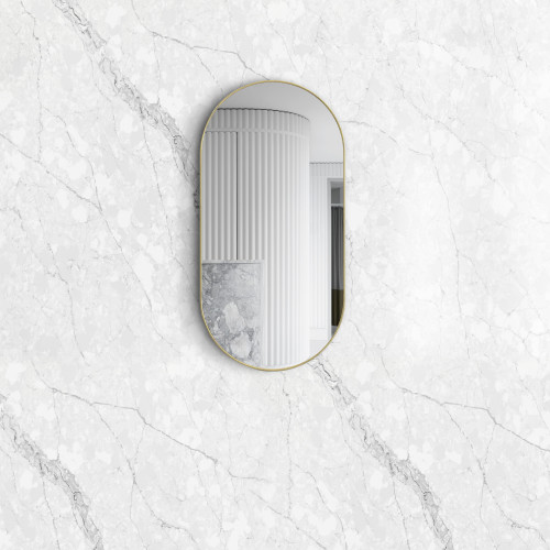 Otti Noosa 900(H)x450(W) Metal Frame Mirror - White framed/ Black framed/ Gold framed
