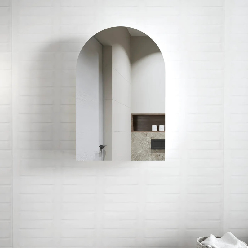 Otti Archie 900mm Shaving Cabinet - Matte White Otti Archie 900mm Shaving Cabinet - Matte White