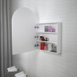 Otti Archie 900mm Shaving Cabinet - Matte White