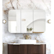Otti Newport 1200x750mm Shaving Cabinet - Matte White/ Natural Oak/ Black Oak/ Woodland Oak/ Sable Walnut