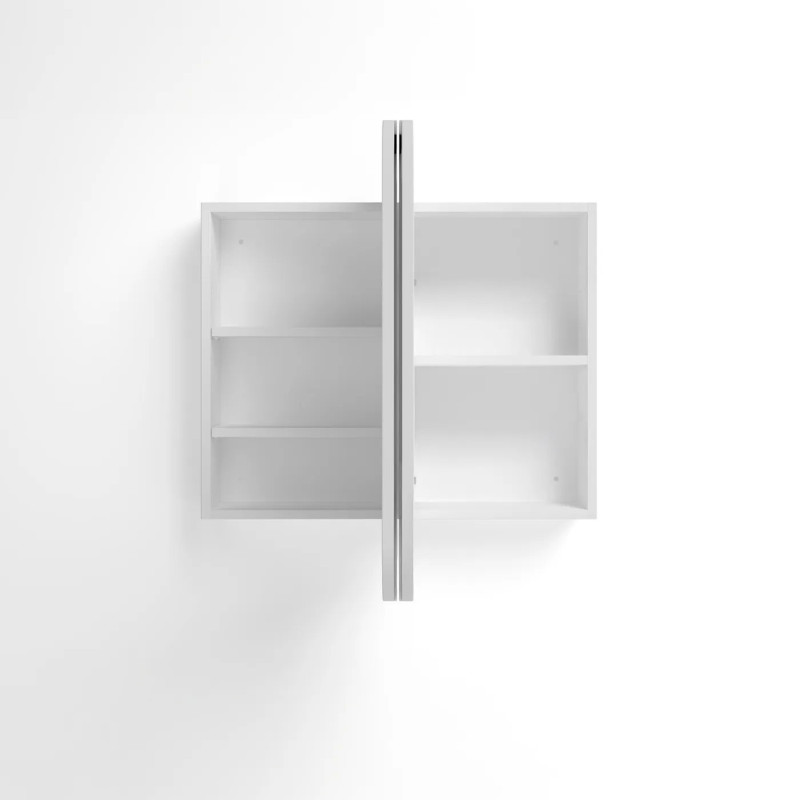 Otti Newport 900x750mm Shaving Cabinet - Matte White/ Natural Oak/ Black Oak/ Woodland Oak/ Sable Walnut