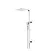 BadundKüche LUXUS Sliding Multifunction Hand Shower With 250mm Overhead Rain Shower - Square