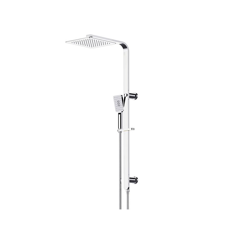 BadundKüche LUXUS Sliding Multifunction Hand Shower With 250mm Overhead Rain Shower - Square