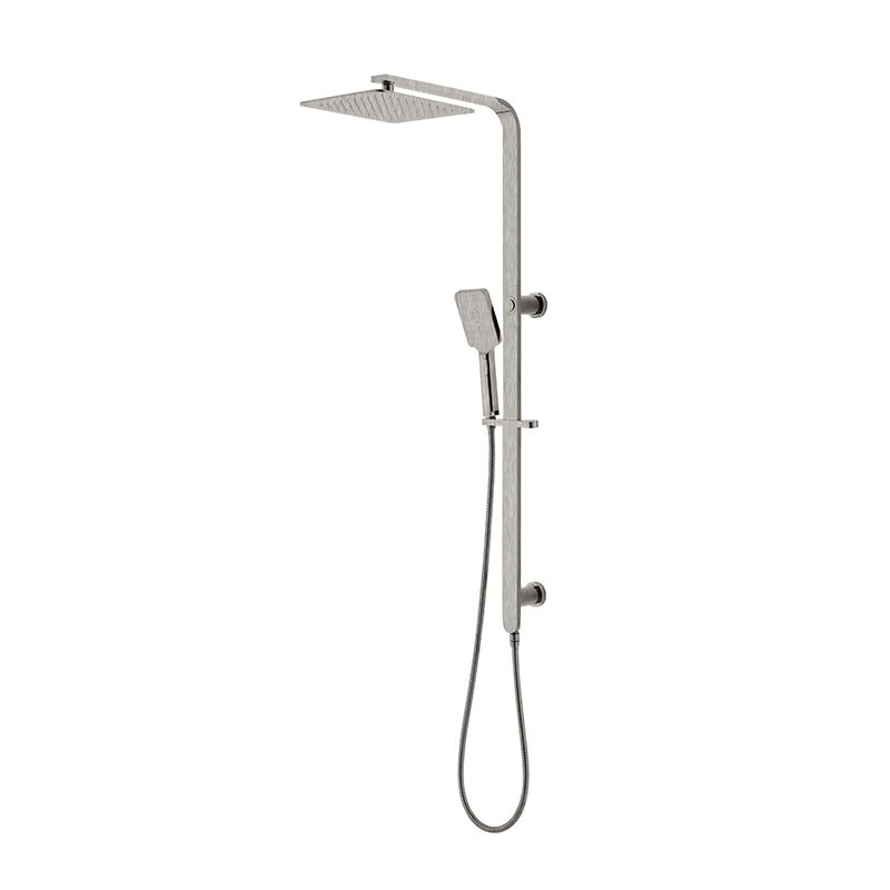 BadundKüche LUXUS Sliding Multifunction Hand Shower With 250mm Overhead Rain Shower - Square