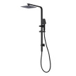 BadundKüche Sliding Multifunction Hand Shower With 250mm Overhead Rain Shower - Square