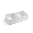 Otti Boston 853x461x255 Butler Sink Double Bowl