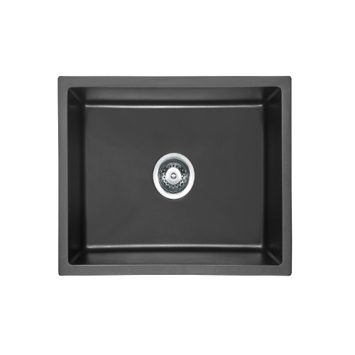 BadundKüche 450 x 450 x 230mm Granite Under/Overmount Granite Sink