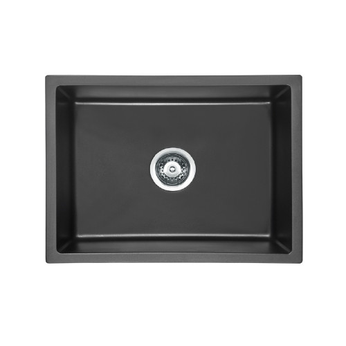 BadundKüche 590 x 450 x 230mm Granite Under/Overmount Granite Sink