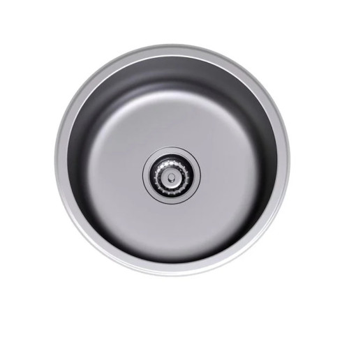 BadundKüche Round Bowl Sink with No Tap Hole