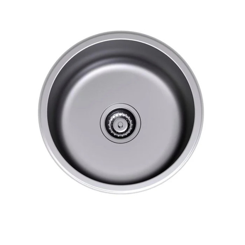 BadundKüche Round Bowl Sink with No Tap Hole