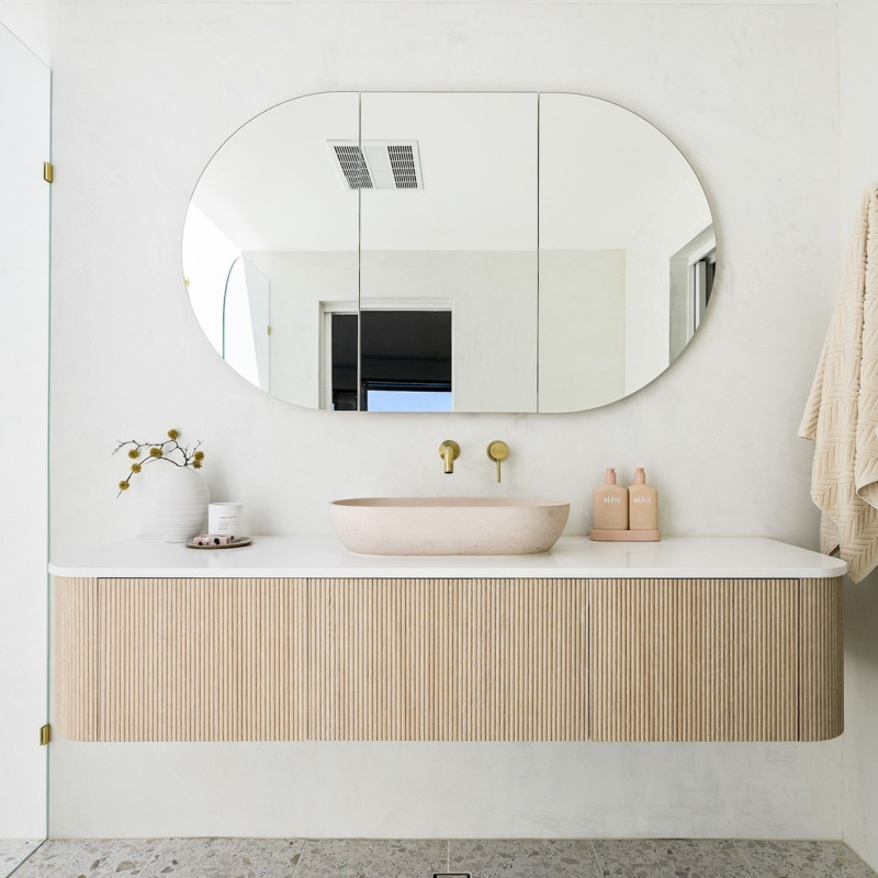 ADP Waverley Wall-Hung Vanity with Solid Surface top 750mm-1800mm