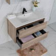 Aulic Max Wall Hung Vanity with Stone Top 600mm-1800mm