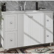 Sunny Shaker Style Vanity with ceramic top 600mm-1500mm