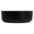 ROUND MATTE BLACK BASIN