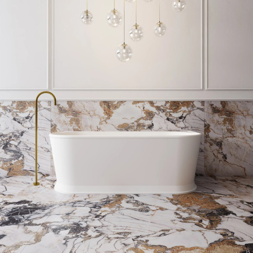 Cassa Deisgn Westminster Back To Wall Freestanding Bath