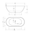 Cassa Design Egg Shell Bathtub