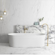 Otti Attica Bondi Gloss White Bath