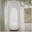 Cassa Design Hampton Freestanding Bath - Matte White