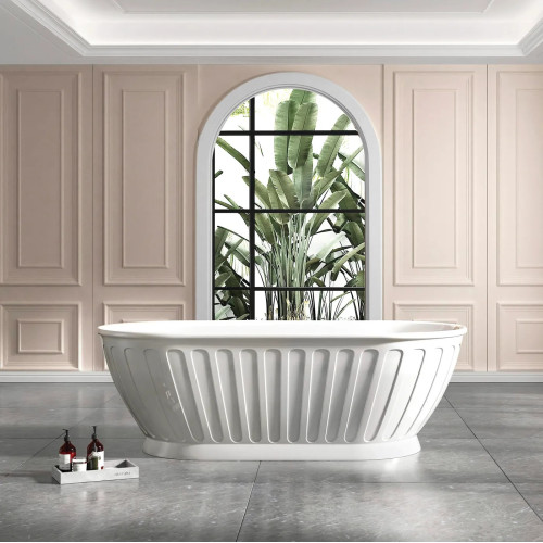Otti Attica Kensington Gloss White Bath