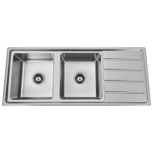 BadundKüche 1200 x 500 x 180mm Kitchen Sink