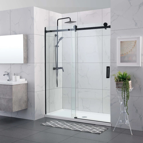 Covey 870-2000mm Frameless Sliding Door Shower Screen