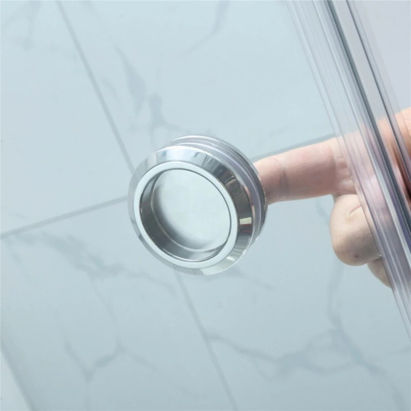 Covey 870-2000mm Frameless Sliding Door Shower Screen