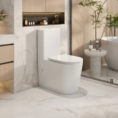 Mercio Berlin Back to Wall Toilet Suite - Quiet Flush