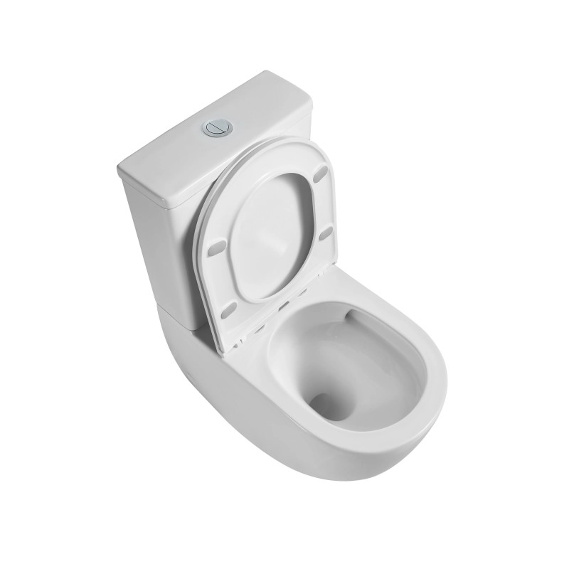 Mercio Diana Back to Wall Toilet Suite - Quiet Flush