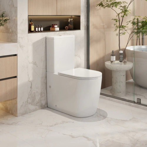 Mercio Walton Back to Wall Toilet Suite - Quiet Flush