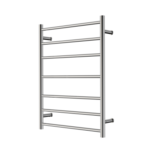 NERO MECCA 240V 7 BAR HEATED TOWEL LADDER CHROME