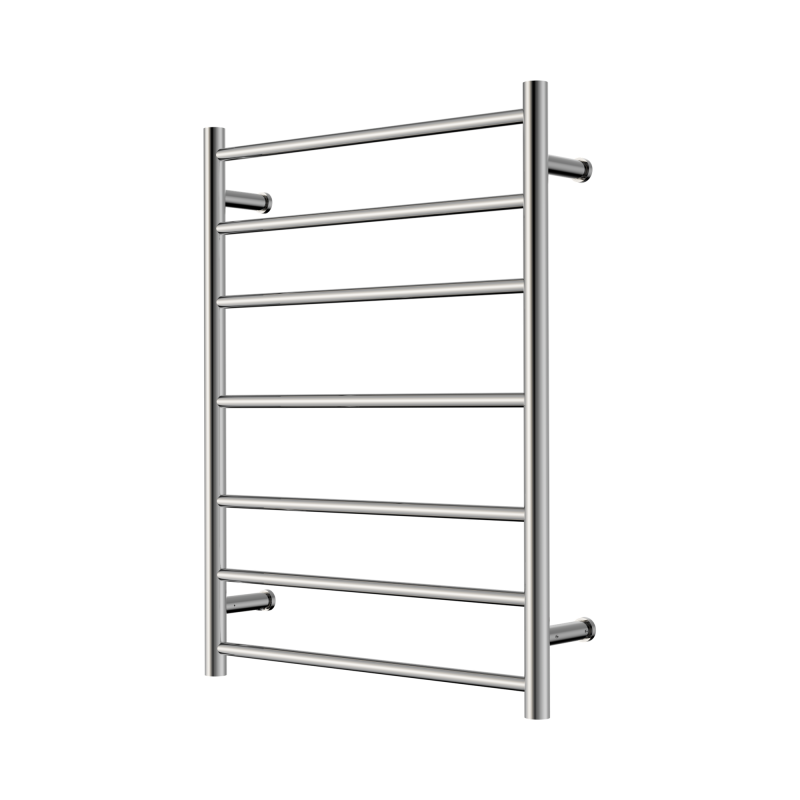 NERO MECCA 240V 7 BAR HEATED TOWEL LADDER CHROME NERO MECCA 240V 7 BAR HEATED TOWEL LADDER CHROME
