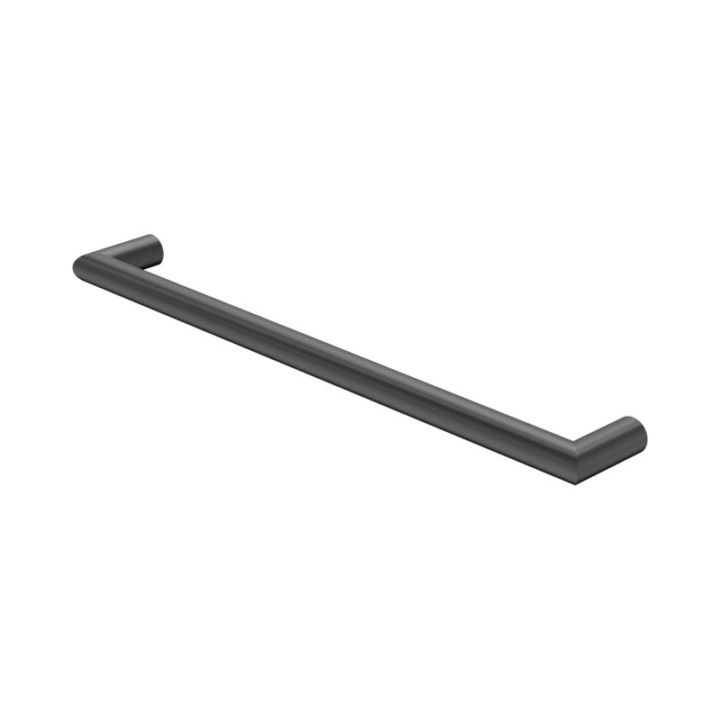 NERO MECCA 240V SINGLE HEATED TOWEL RAIL GRAPHITE NERO MECCA 240V SINGLE HEATED TOWEL RAIL GRAPHITE