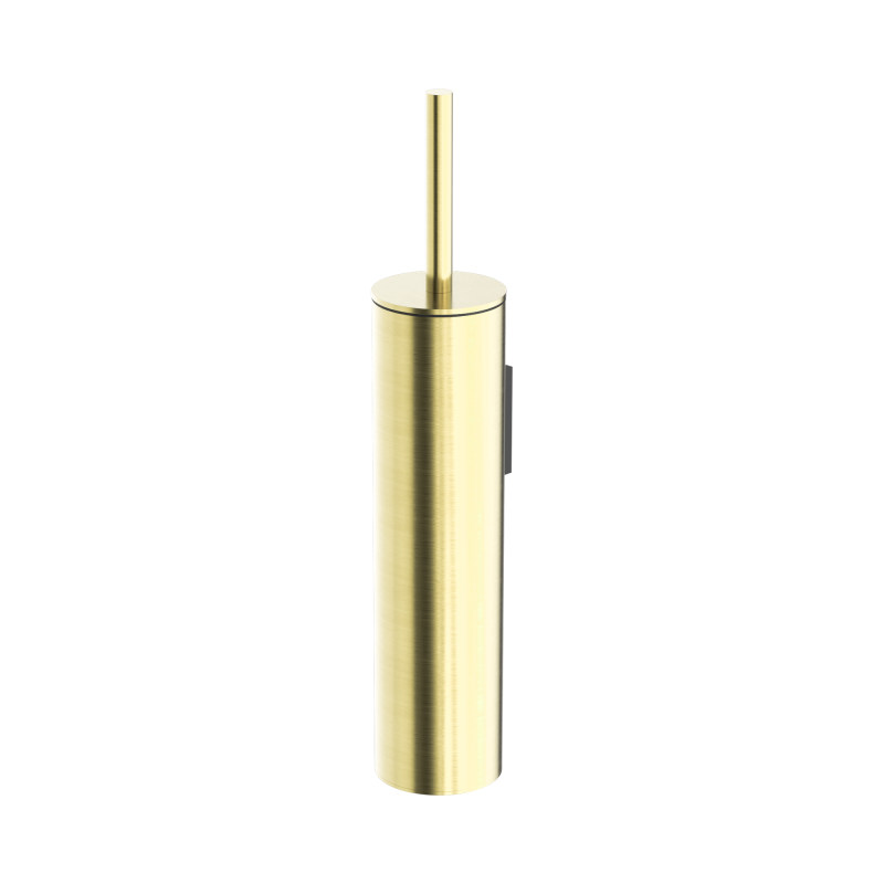 NERO MECCA TOILET BRUSH HOLDER BRUSHED GOLD