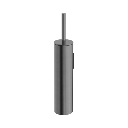 NERO MECCA TOILET BRUSH HOLDER GUN METAL 