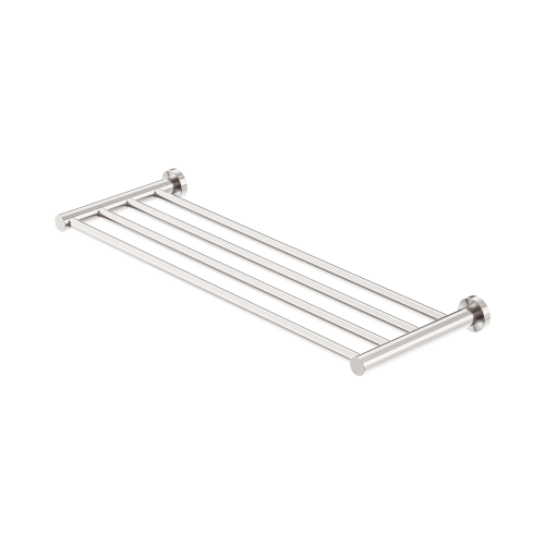 NERO MECCA TOWEL RACK BRUSHED NICKEL