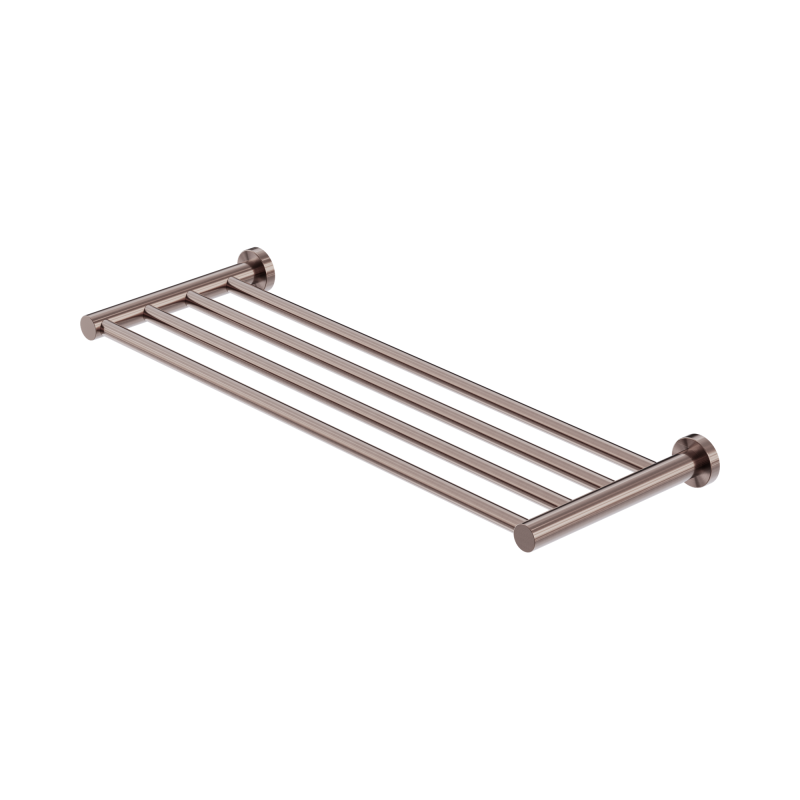 NERO MECCA TOWEL RACK BRUSHED BRONZE