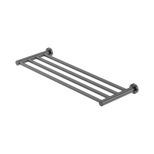 NERO MECCA TOWEL RACK GUN METAL 