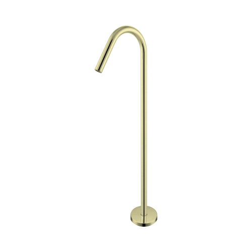 NERO MECCA FREESTANDING BATH SPOUT ONLY BRUSHED GOLD