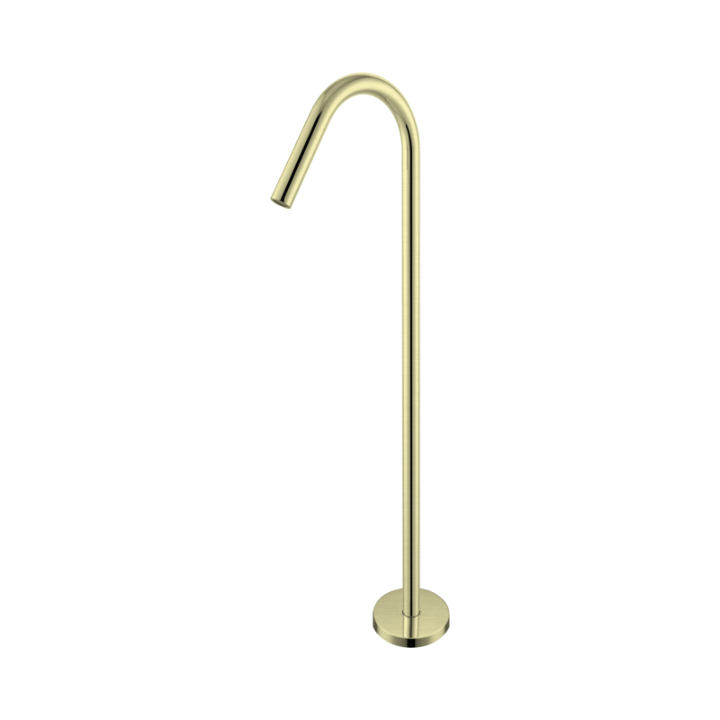 NERO MECCA FREESTANDING BATH SPOUT ONLY BRUSHED GOLD NERO MECCA FREESTANDING BATH SPOUT ONLY BRUSHED GOLD