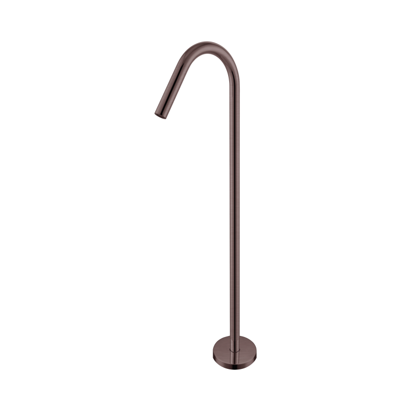 NERO MECCA FREESTANDING BATH SPOUT ONLY BRUSHED BRONZE NERO MECCA FREESTANDING BATH SPOUT ONLY BRUSHED BRONZE