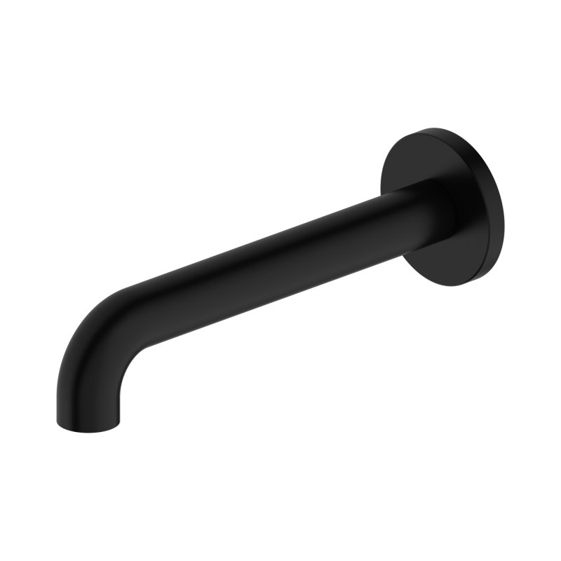 NERO MECCA BASIN/BATH SPOUT ONLY 185MM MATTE BLACK NERO MECCA BASIN/BATH SPOUT ONLY 185MM MATTE BLACK