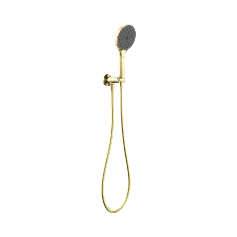 NERO MECCA SHOWER ON BRACKET WITH AIR SHOWER II BRUSHED GOLD NERO MECCA SHOWER ON BRACKET WITH AIR SHOWER II BRUSHED GOLD