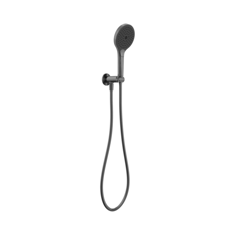 NERO MECCA SHOWER ON BRACKET WITH AIR SHOWER II GUN METAL NERO MECCA SHOWER ON BRACKET WITH AIR SHOWER II GUN METAL
