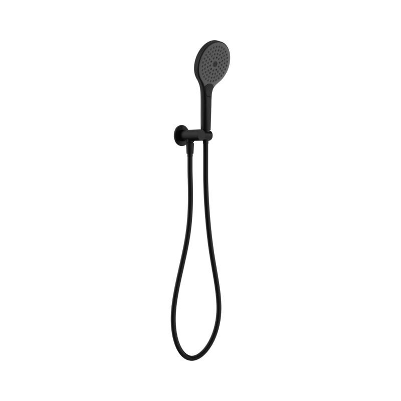 NERO MECCA SHOWER ON BRACKET WITH AIR SHOWER II MATTE BLACK NERO MECCA SHOWER ON BRACKET WITH AIR SHOWER II MATTE BLACK