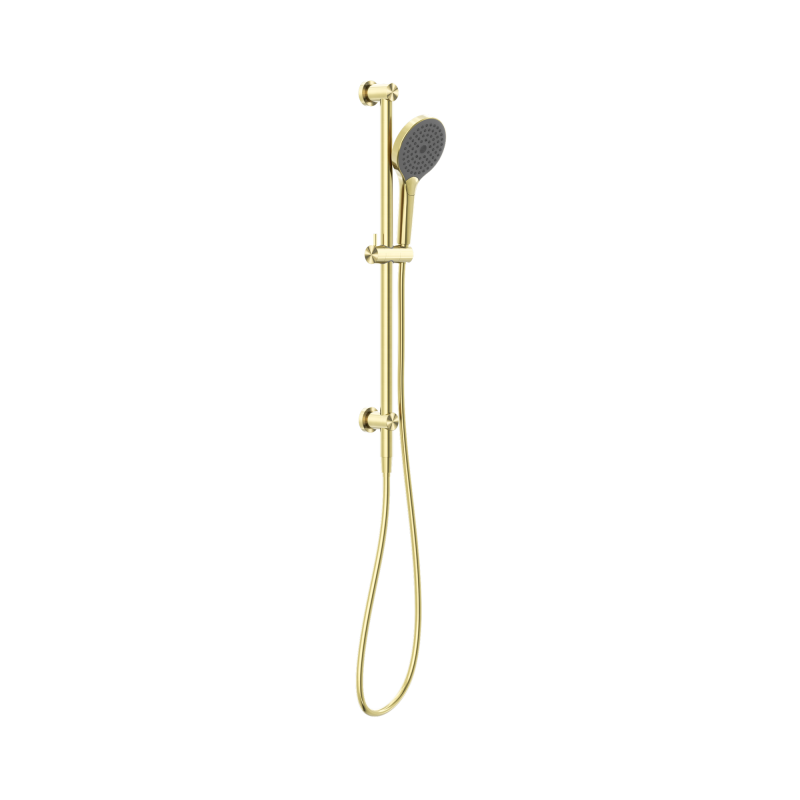 NERO MECCA SHOWER RAIL WITH AIR SHOWER II BRUSHED GOLD NERO MECCA SHOWER RAIL WITH AIR SHOWER II BRUSHED GOLD